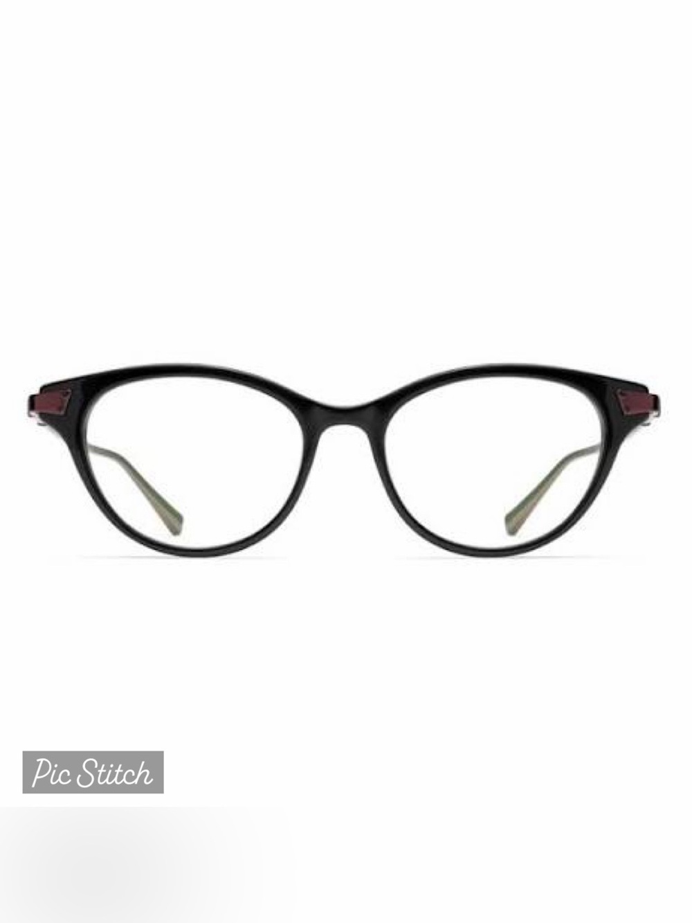 Robert Marc 2012 Acetate/Titanium Cat-Eye Glasses, Black Onyx, 49MM, NWT, $595